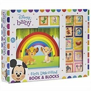 Disney Baby: First Look and Find Book & Blocks, Hardcover - Erin Rose Wage imagine