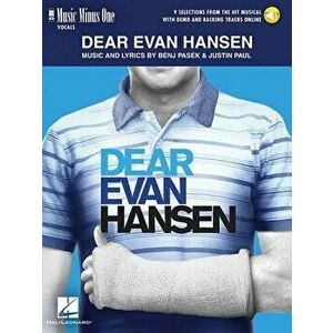 Dear Evan Hansen: Music Minus One Vocal, Hardcover - Benj Pasek imagine
