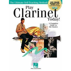 Play Clarinet Today! Beginner's Pack: Method Books 1 & 2 Plus Online Audio & Video, Paperback - Andrea Bryk imagine
