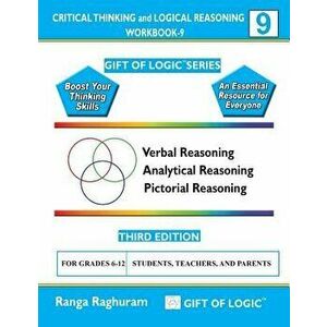 Critical Thinking and Logical Reasoning Workbook-9, Paperback - Ranga Raghuram imagine