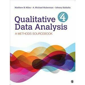 Qualitative Data Analysis: A Methods Sourcebook, Paperback - Matthew B. Miles imagine