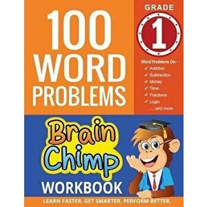 100 Word Problems: 1st Grade Workbook For Ages 6 - 7, Paperback - Brainchimp imagine