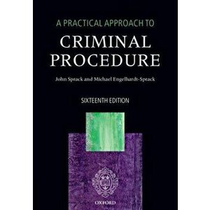 Practical Approach to Criminal Procedure, Paperback - Michael Engelhardt-Sprack imagine
