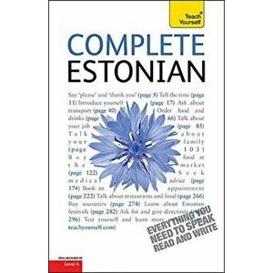 Complete Estonian. Learn to read, write, speak and understand Estonian - Leelo Kingisepp imagine