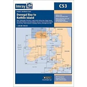 Imray Chart C53. Donegal Bay to Rathlin Island, Paperback - *** imagine