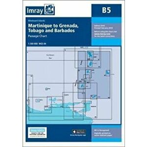 Imray Chart B5. Martinique to Tobago and Barbados Passage Chart, Paperback - *** imagine