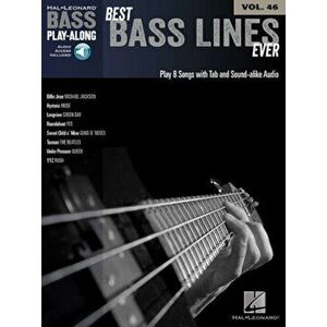 Bass Play-Along Volume 46. Best Bass Lines Ever (Book/Online Audio), Paperback - *** imagine