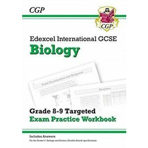 New Edexcel International GCSE Biology: Grade 8-9 Targeted Exam Practice Workbook (with answers), Paperback - CGP Books imagine