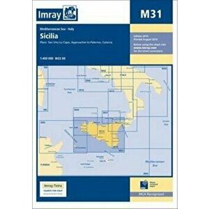 Imray Chart M31. Sicily, Paperback - *** imagine