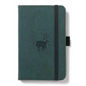 Dingbats A6 Pocket Wildlife Green Deer Notebook - Dotted, Paperback - *** imagine