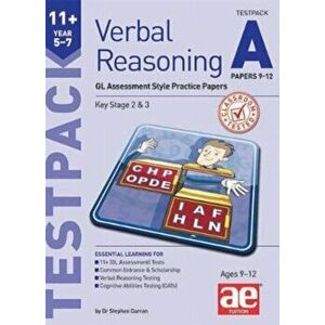 11+ Verbal Reasoning Year 5-7 GL & Other Styles Testpack A Papers 9-12. GL Assessment Style Practice Papers - Dr Stephen C Curran imagine
