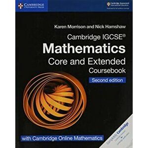 Cambridge IGCSE (R) Mathematics Coursebook Core and Extended Second Edition with Cambridge Online Mathematics (2 Years) - Nick Hamshaw imagine