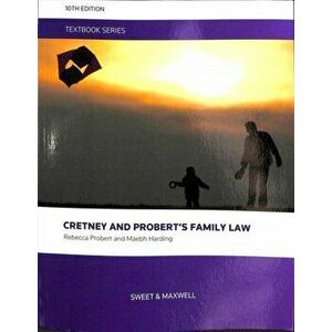 Cretney and Probert's Family Law, Paperback - Maebh Harding imagine