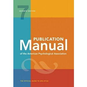 Publication Manual of the American Psychological Association, Spiral Bound - *** imagine