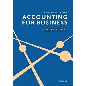 Accounting for Business - Peter Scott imagine