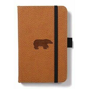 Dingbats A6 Pocket Wildlife Brown Bear Notebook - Plain, Paperback - *** imagine