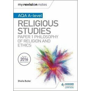 My Revision Notes AQA A-level Religious Studies: Paper 1 Philosophy of religion and ethics, Paperback - Kim Hands imagine