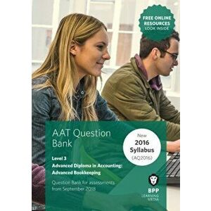 AAT Advanced Bookkeeping. Question Bank, Paperback - *** imagine