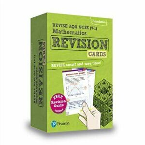 Revise AQA GCSE (9-1) Mathematics Foundation Revision Cards. includes FREE online Revision Guide - *** imagine