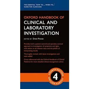 Oxford Handbook of Clinical and Laboratory Investigation, Paperback - *** imagine