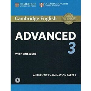 Cambridge English Advanced 3 Student's Book with Answers with Audio - *** imagine