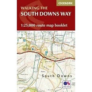 South Downs Way Map Booklet. 1: 25, 000 OS Route Mapping, Paperback - Kev Reynolds imagine