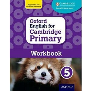 Oxford English for Cambridge Primary Workbook 5, Paperback - Alison E. Barber imagine