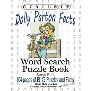 Circle It, Dolly Parton Facts, Word Search, Puzzle Book, Paperback - *** imagine