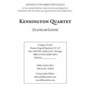 Kensington Quartet, Paperback - Zulfikar Ghose imagine
