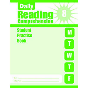 Daily Reading Comprehension, Grade 8 Sb, Paperback - Evan-Moor Educational Publishers imagine