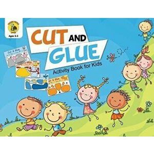 Cut and Glue Activity Book for Kids: Cut Out Cute Full Color Images of Animals, Vehicles and Plants (Ages 3-5), Paperback - Talking Turtle Books imagine