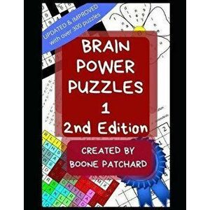 Brain Power Puzzles 1: An Activity Book of Word Searches, Sudoku, Math Puzzles, Anagrams, Scrambled Words, Crosswords, Cryptograms, and More, Paperbac imagine
