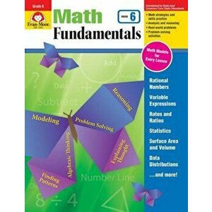 Math Fundamentals, Grade 6, Paperback - Evan-Moor Educational Publishers imagine