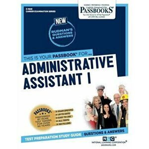 Administrative Assistant I, Paperback - National Learning Corporation imagine
