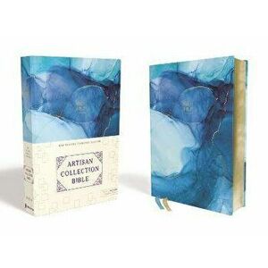 Nrsv, Artisan Collection Bible, Cloth Over Board, Blue, Art Gilded Edges, Comfort Print, Hardcover - Zondervan imagine