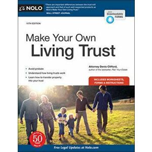 Make Your Own Living Trust, Paperback - Denis Clifford imagine