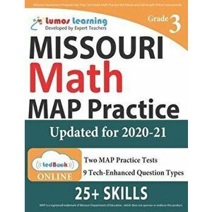 Missouri Assessment Program Test Prep: 3rd Grade Math Practice Workbook and Full-length Online Assessments: MAP Study Guide - Lumos Learning imagine