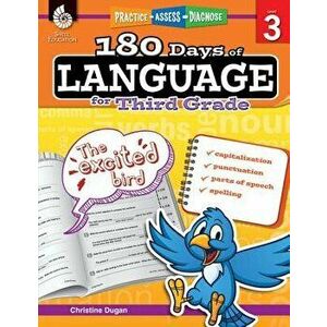 180 Days of Language for Third Grade, Paperback - Christine Dugan imagine