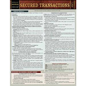 Secured Transactions: A Quickstudy Laminated Reference Guide, Other - Debra Vollweiler imagine