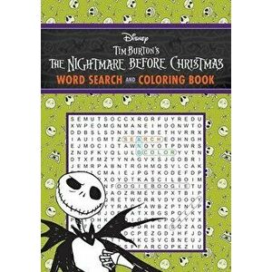The Nightmare Before Christmas Word Search and Coloring Book, Paperback - *** imagine
