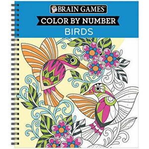 Brain Games - Color by Number: Birds, Spiral - *** imagine