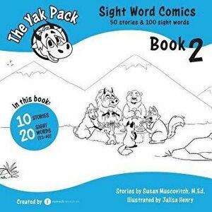 The Yak Pack: Sight Word Comics: Book 2: Comic Books to Practice Reading Dolch Sight Words (21-40), Paperback - Rumack Resources imagine