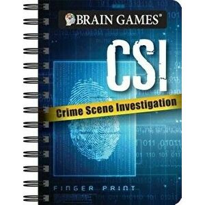 Brain Games Mini Csi: Crime Scene Investigations, Spiral - *** imagine