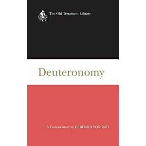 Deuteronomy, Hardcover - Gerhard Von Rad imagine