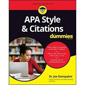 APA Style & Citations for Dummies, Paperback - Joe Giampalmi imagine