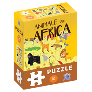 Animale din Africa - puzzle - *** imagine