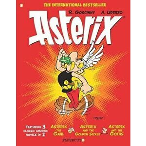 Asterix Omnibus #1: Collects Asterix the Gaul, Asterix and the Golden Sickle, and Asterix and the Goths, Paperback - René Goscinny imagine