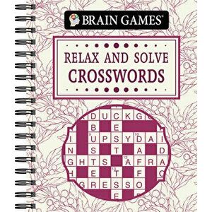 Brain Games - Relax and Solve: Crosswords (Toile), Spiral - *** imagine