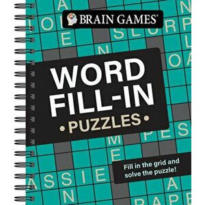 Brain Games - Word Fill-In Puzzles, Spiral - *** imagine