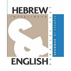 Hebrew Grammar By Example: Dual Language Hebrew-English, Interlinear & Parallel Text, Paperback - Aron Levin imagine